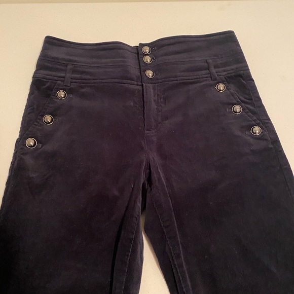 Banana Republic x Olivia Palermo Corduroy High-Waisted Pants - Picture 4 of 13